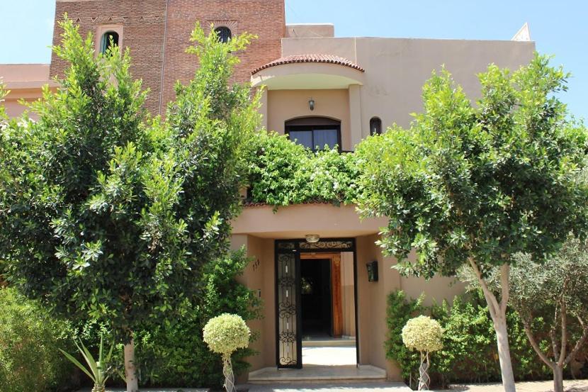 Magnifique Villa Avec Piscine Chauffee Que Pour Famille Marraquexe Exterior foto