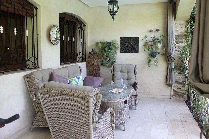 Magnifique Villa Avec Piscine Chauffee Que Pour Famille Marraquexe Exterior foto